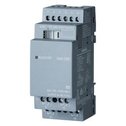 Siemens LOGO! DM8 230R Erweiterungsmodul 4 DE/4 DA Relais 230V 2TE 90x35,5x58... SIEMENS-6ED10551FB000BA2 4034106029494 (Abb. 1)