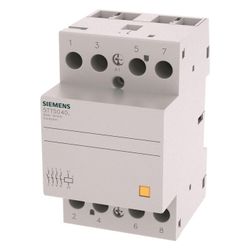 Siemens INSTA Schütz 5TT50400 4S 40A 400V 230V AC/DC 3 TE... SIEMENS-5TT50400 4001869435183 (Abb. 1)