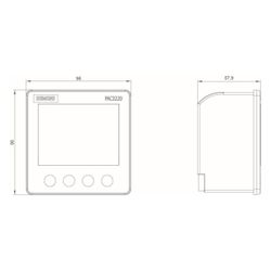 Siemens SENTRON 7KM PAC3220 Messgerät 96x96x56mm 7KM3220-0BA01-1DA0... SIEMENS-7KM32200BA011DA0 4001869570013 (Abb. 1)