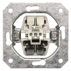 Siemens DELTA Kreuzschalter Basiselement 10A 250V Unterputz beleuchtet 70x70x32mm 5TA2... SIEMENS-5TA2117 4001869038025 (Abb. 1)