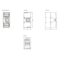 Siemens SIMATIC S7-1200 Digitale E/A SM 1223 8DI/8DO Transistor Schraubanschl... SIEMENS-6ES72231BH320XB0 6940408101982 (Abb. 1)