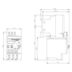 Siemens Überlastrelais 3RU2116-0FC0 0,35-0,5 A Class 10 Federzuganschluss Direktan... SIEMENS-3RU21160FC0 4011209781979 (Abb. 1)