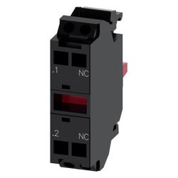 Siemens Kontaktmodul 3SU1400-1AA10-3CA0 mit 1 Öffner Federzuganschluss Frontb... SIEMENS-3SU14001AA103CA0 4011209950900 (Abb. 1)