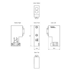 Siemens SIMATIC DP Busanschlussstecker RS 485 90 Grad 12Mbit/s IP20 15,8x64x3... SIEMENS-6ES79720BA120XA0 4025515067078 (Abb. 1)