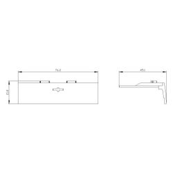 Siemens Klemmenabdeckung 3-polig für 3VA1 100/160 3VA9111-0WD30... SIEMENS-3VA91110WD30 4042949009184 (Abb. 1)
