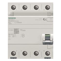 Siemens FI-Schutzschalter 5SV3646-4 Typ B 63A 300mA 4-polig 4TE 400V 5SV3646-4... SIEMENS-5SV36464 4001869549088 (Abb. 1)