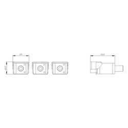 Siemens Rahmenklemme 3x für 3VA1250 3VA9253-0JA11... SIEMENS-3VA92530JA11 4042949013143 (Abb. 1)
