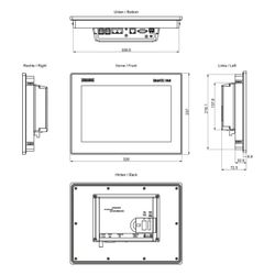 Siemens SIMATIC HMI MTP1200 Unified Comfort 12,1" TFT-Display 1.280x800 Pixel... SIEMENS-6AV21283MB060AX1 4047623411932 (Abb. 1)