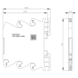 Siemens Ausgangs-Optokoppler 1 Schließer Federzuganschluss 11-30V DC LED-Anzeige ... SIEMENS-3RQ40522SM30 4047621143569 (Abb. 1)