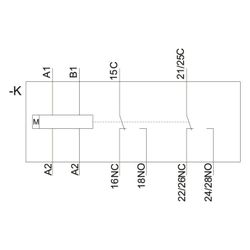 Siemens Zeitrelais SIRIUS 3RP25051BW30 Multifunktion 2 Wechsler 12-240V AC/DC Sch... SIEMENS-3RP25051BW30 4011209943513 (Abb. 1)