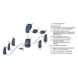 Siemens Hilfsschalter querliegend 1 Wechsler 3A für Leistungsschalter S00 S0 S2 3RV2... SIEMENS-3RV29011D 4011209790940 (Abb. 1)