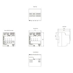 Siemens SITOP PSE200U Selektivitätsmodul 4-kanalig 24VDC 10A Schraubanschluss 80x... SIEMENS-6EP19612BA21 4025515152668 (Abb. 1)