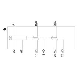 Siemens Zeitrelais 3RP25251BW30 ansprechverzögert 2 Wechsler 12-240V AC/DC Schrau... SIEMENS-3RP25251BW30 4011209943667 (Abb. 1)