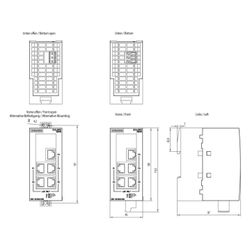 Siemens SCALANCE XB005 Industrial Ethernet Switch 5x RJ45 100Mbit/s IP20 100x... SIEMENS-6GK50050BA001AB2 4019169853903 (Abb. 1)