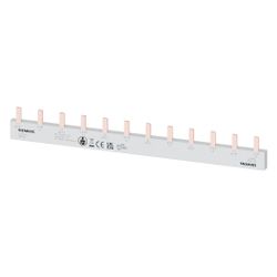Siemens Sammelschiene 5ST3608 2-phasig 10mm2 210mm für 6 FI/LS 1P+N... SIEMENS-5ST3608 4001869318264 (Abb. 1)