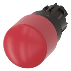 Siemens SIRIUS ACT Not-Halt-Pilzdrucktaster Dreh-Entriegelung rund rot 33,8mm... SIEMENS-3SU10001GB200AA0 4011209946415 (Abb. 1)