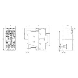 Siemens SIRIUS Leistungsschütz 3RT2025-2BB40 7,5kW 24VDC 3-polig 1S+1Ö Federzugan... SIEMENS-3RT20252BB40 4011209832558 (Abb. 1)