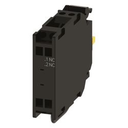 Siemens Kontaktmodul 1 Öffner Frontbefestigung Federzuganschluss 4 A 3SU14001... SIEMENS-3SU14001AA103HA0 4011209951044 (Abb. 1)