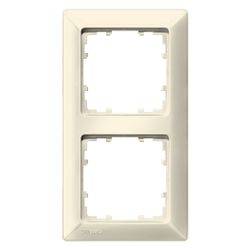 Siemens DELTA line Rahmen 2fach 151x80mm glänzend Elektroweiß 5TG25820... SIEMENS-5TG25820 4001869308715 (Abb. 1)
