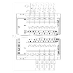 Siemens SIMATIC S7-1200 Digitale E/A SM1223 16DI/16DO 24VDC 16 Eingänge 16 Tr... SIEMENS-6ES72231BL320XB0 6940408102002 (Abb. 1)
