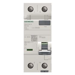 Siemens FI-Schutzschalter Typ F 25A 30mA 2-polig 230V 2TE 5SV3312-3... SIEMENS-5SV3312-3 4001869484372 (Abb. 1)