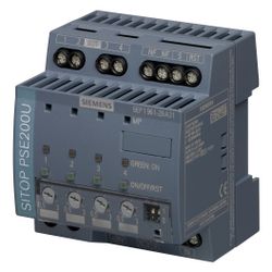 Siemens SITOP PSE200U Selektivitätsmodul 4-kanalig 24VDC 0,5A Schraubanschluss 80... SIEMENS-6EP19612BA31 4025515153399 (Abb. 1)