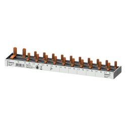 Siemens Stiftsammelschiene 10mm2 2-phasig 12TE für 1x FI 2-polig N-rechts und 10x AF... SIEMENS-5ST3784-0 4001869566627 (Abb. 1)