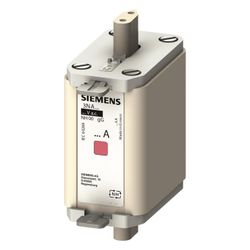 Siemens NH-Sicherungseinsatz NH00 160A 500V AC/250V DC gG mit Kombikennmelder und isol... SIEMENS-3NA6836 4001869071336 (Abb. 1)