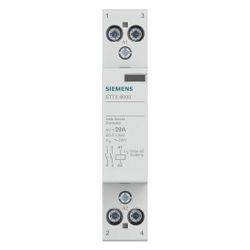 Siemens INSTA-Schütz 5TT5800-0 2 Schließer 230V 20A 1TE IP20 70mm... SIEMENS-5TT58000 4001869343907 (Abb. 1)