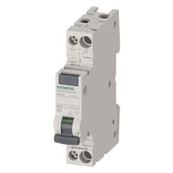 Siemens FI/LS-Schalter 5SV1 5SV1316-6KK16, 6kA, Typ A, B16, 30mA, 1 TE, 230V, 2-p... SIEMENS-5SV13166KK16 4001869557779 (Abb. 1)