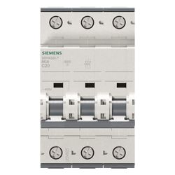 Siemens Leitungsschutzschalter 3-polig C 20A 10kA 3 TE 5SY4320-7... SIEMENS-5SY43207 4001869181967 (Abb. 1)