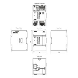 Siemens SIMATIC S7-1200 CPU 1214C Kompakt-Steuerung 14DI 10 Relaisausgänge 20... SIEMENS-6ES72141HH500XB0 4047623412854 (Abb. 1)