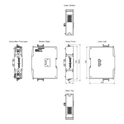 Siemens SIMATIC S7-1200 SM 1221 Digitales Eingangsmodul 16 Eingänge 24VDC 125... SIEMENS-6ES72211BH500XB0 4047623417286 (Abb. 1)