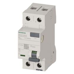 Siemens FI-Schutzschalter 5SV3311-6KK12 Typ A 16A 1+N-pol. 30mA 230V 2TE SIGRES... SIEMENS-5SV33116KK12 4001869430553 (Abb. 1)