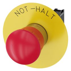 Siemens NOT-HALT-Pilzdrucktaster 3SU1150-1HB20-1CH0 1 Öffner IP67/IP69K 22,3m... SIEMENS-3SU11501HB201CH0 4011209956865 (Abb. 1)