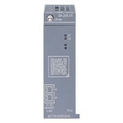 Siemens Busadapter BA 2xRJ45 für SIMATIC ET 200SP mit 2 RJ45 Buchsen 6ES71936... SIEMENS-6ES71936AR000AA0 4025515080930 (Abb. 1)