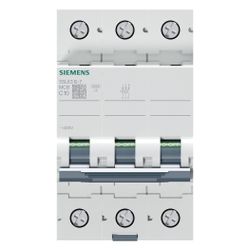 Siemens Sicherungsautomat 5SL6310-7 3-polig C 10A 400V 6kA... SIEMENS-5SL63107 4001869388748 (Abb. 1)