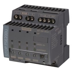 Siemens SITOP PSE200U Selektivitätsmodul 4-kanalig 24VDC 10A Schraubanschluss 80x... SIEMENS-6EP19612BA21 4025515152668 (Abb. 1)