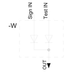 Siemens LED-Testmodul mit Diode 12-240V AC/DC Schraubanschluss 3SU1400-1CK10-... SIEMENS-3SU14001CK101AA0 4011209965171 (Abb. 1)