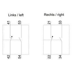 Siemens Hilfsschalterblock 3RH2911-1DA11 1S+1Ö Baugröße S00 seitlich Schraubansch... SIEMENS-3RH29111DA11 4011209787094 (Abb. 1)