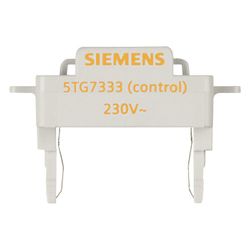 Siemens DELTA LED-Leuchteinsatz für Schalter und Taster 230V orange 5TG7333... SIEMENS-5TG7333 4001869398143 (Abb. 1)