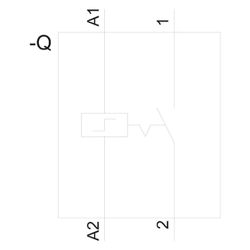 Siemens Fernschalter 5TT41010 1S 16A 230V AC 1TE DIN-Schiene mechanisch... SIEMENS-5TT41010 4001869312408 (Abb. 1)