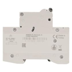 Siemens Leitungsschutzschalter 5SL6325-7 3-polig C 25A 6kA 400V... SIEMENS-5SL63257 4001869388786 (Abb. 1)