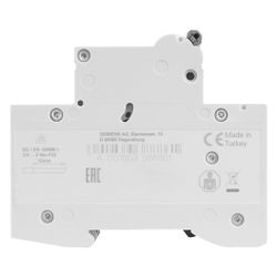 Siemens Leitungsschutzschalter 5SL6316-6 3-polig B 16A 6kA 400V... SIEMENS-5SL63166 4001869388861 (Abb. 1)