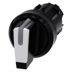 Siemens Knebelschalter 3SU1002-2BM60-0AA0 beleuchtbar 3 Schaltstellungen 22,3... SIEMENS-3SU10022BM600AA0 4011209955424 (Abb. 1)