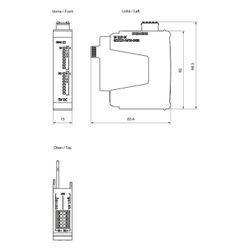 Siemens SIMATIC SB 1223 Signalboard 4x 5VDC Eingang 4x 5VDC Ausgang 15x62x63m... SIEMENS-6ES72237AF500XB0 4047623417217 (Abb. 1)