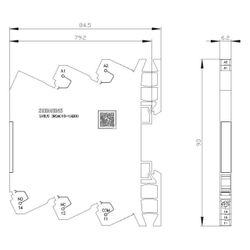 Siemens Ausgangskoppler 3RQ4018-1AB00 1 Wechsler Doppelkontakt 110V AC/DC Schraub... SIEMENS-3RQ40181AB00 4047621118468 (Abb. 1)