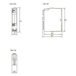 Siemens SIMATIC ET 200SP Analoges Eingangsmodul AI 4xRTD/TC 16Bit 19,2-28,8V ... SIEMENS-6ES71346JD000CA1 4025515080817 (Abb. 1)