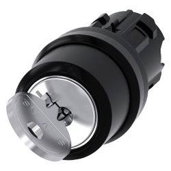 Siemens Schlüsselschalter RONIS 22,3mm 2 Schaltstellungen verrastend 90 Grad ... SIEMENS-3SU10004BF110AA0 4011209962514 (Abb. 1)