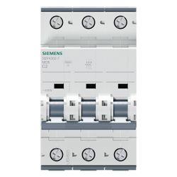 Siemens Leitungsschutzschalter 5SY43027 3-polig Charakteristik C 2A 10kA Einbautiefe ... SIEMENS-5SY43027 4001869181882 (Abb. 1)